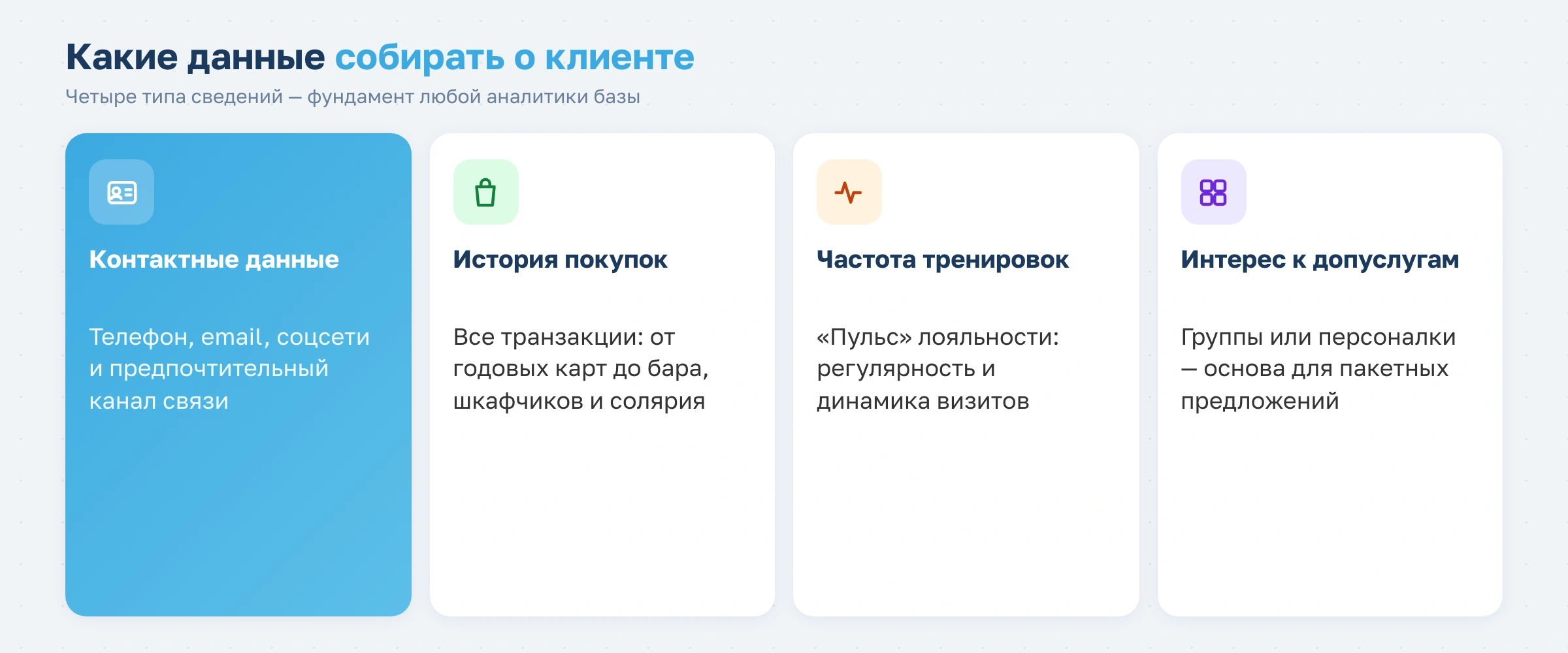 Как фитнес-клубу проводить ABC/XYZ и RFM-анализ клиентской базы